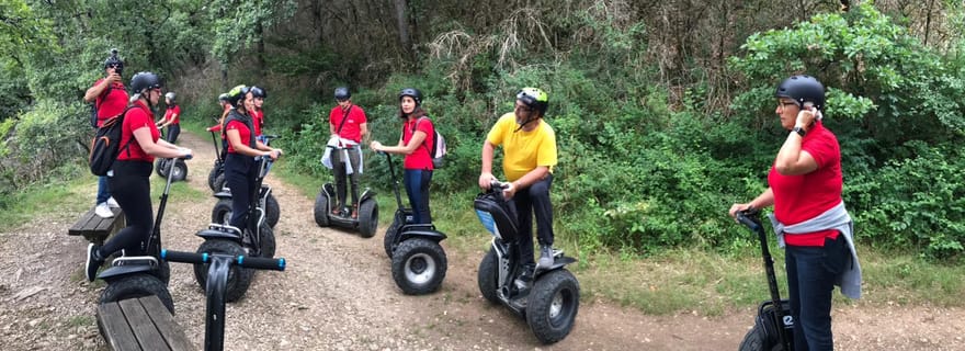 Randonnée en Segway 2h00 Aix les Bains entre lac et forêt