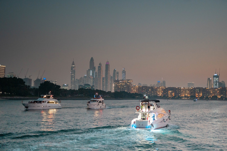 Dubai: Sunset & Night Cruise with Bites and Drinks