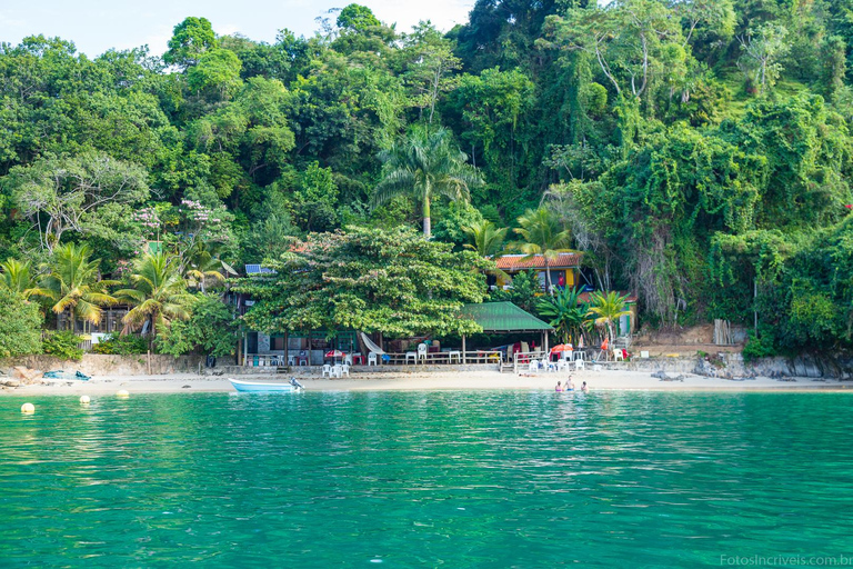 Pelado Island in Paraty - Transportation by Van and Speedboat