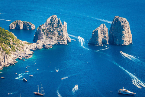 From Salerno: Capri, Positano, and Amalfi Boat Trip