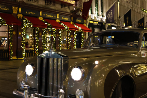 London: Christmas Lights Tour in a Vintage Rolls Royce