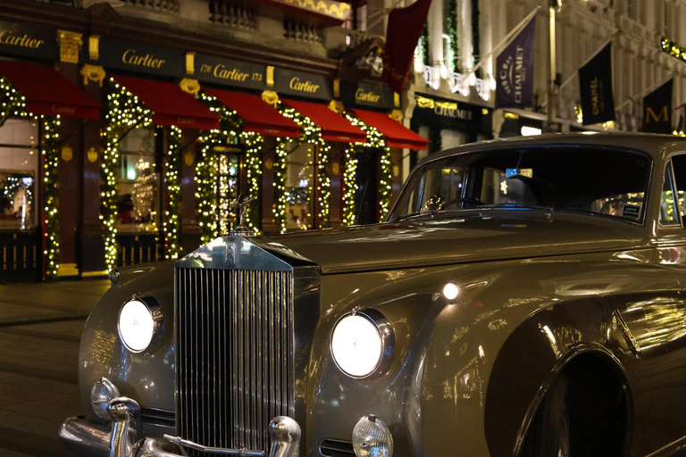 London: Christmas Lights Tour in a Vintage Rolls Royce