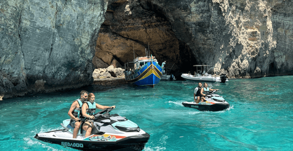 Jet Ski Safari Tour – Explore Comino & Gozo’s Hidden Gems!
