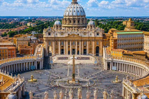St. Peter's Basilica Entry+Audio Guide & Optional DOME Climb St. Peter’s Basilica Entry & Dome Ticket with LIFT