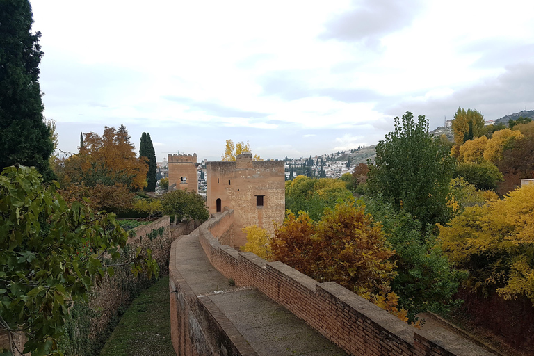 Alhambra: szybkie zwiedzanie ogrodów Generalife i AlcazabyAlhambra: ogrody Generalife i Alcazaba w trybie przyspieszonym