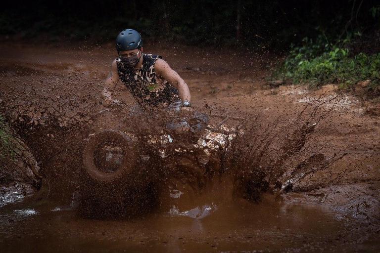 Cancun: Tour dinamico con ATV, Cenote e ZiplineDOPPIO ATV DA TULUM