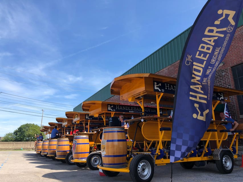 Indianapolis: Open-Air Pedal Pub Tour with Local Drinks | GetYourGuide