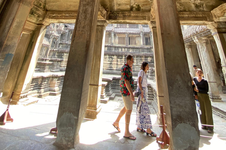 暹粒半日游：吴哥窟黄金时刻和普瑞鲁寺日落暹粒半日游：吴哥窟黄金时段和普瑞鲁日落