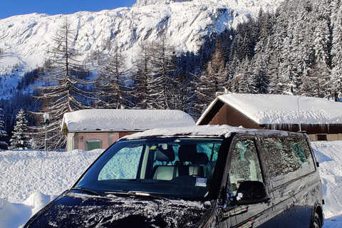 Megeve: Excursión de un día de esquíMegeve: Transporte de un día para esquiar