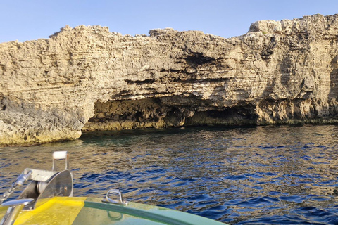 Private Comino Speedboat Charter from Bugibba 4-Hour Private Blue Lagoon Escape
