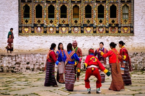 Wycieczka na festiwal Punakha Tshechu w Bhutanie