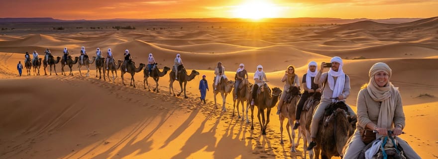 Excursion de 3 jours dans le Sahara, de Marrakech à Agadir, avec chameau et quad