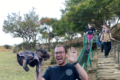 Kyoto : Visite à vélo de la forêt de bambous et du parc des singes dans l'après-midi