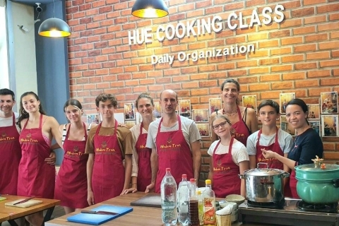Hue : Cooking Class with Local Family & Market Trip