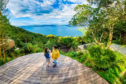 TOUR PUEBLOS RUTA DE LAS FLORES-TOBOGAN ARCOIRIS Y LAGO COATEPEQUE