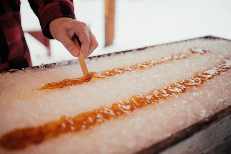 Tour de día completo a Sugar Shack con caramelos de arce desde Montreal