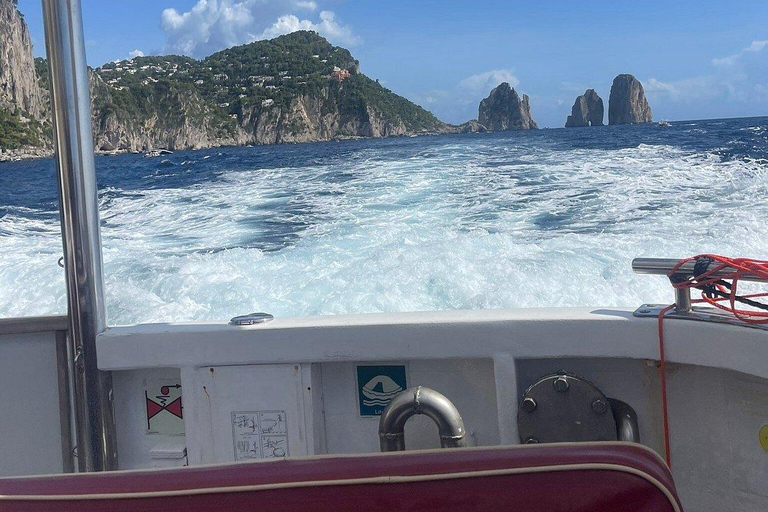 Från Sorrento: båttur till Capri med fri tid på ön