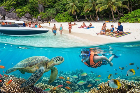 From Khao Lak: Similan Islands Snorkeling Trip with Lunch