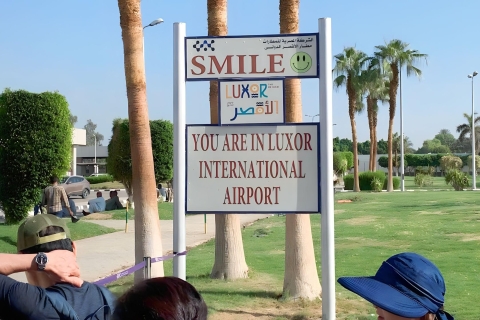 Luksor: Prywatny transfer między lotniskiem w Luksorze a Twoim hotelemPrzylot na lotnisko w Luksorze