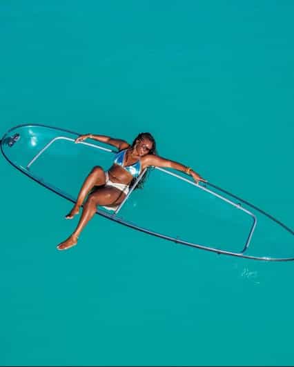 Transparent Kayaking Experience at Kendwa Beach