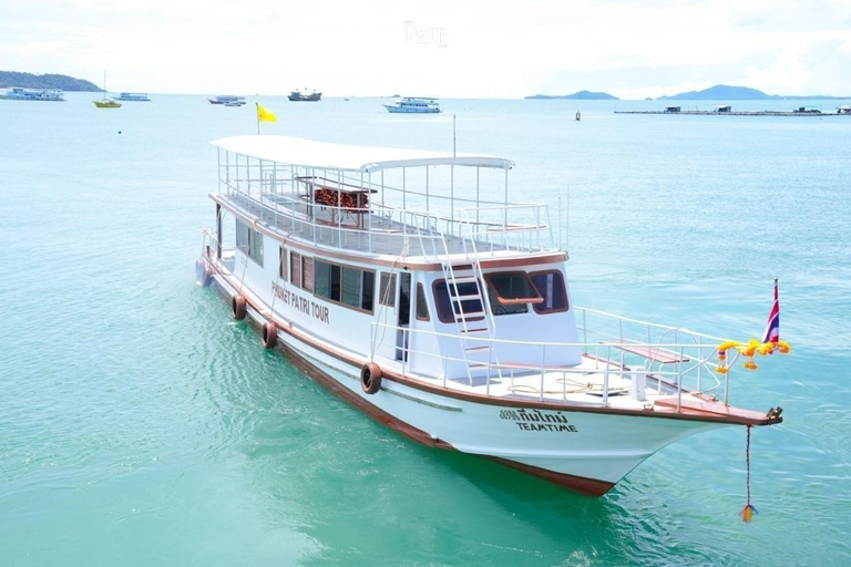 Phuket: Excursión de un día en barco de lujo por la isla de James Bond y en canoa