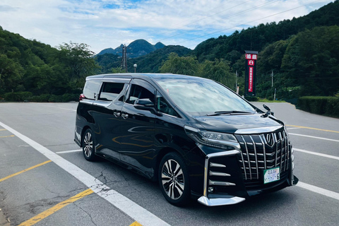 Haneda Luchthaven (HND) Privé transfer van/naar TokioVan Haneda Luchthaven (HND) naar Regio Tokio