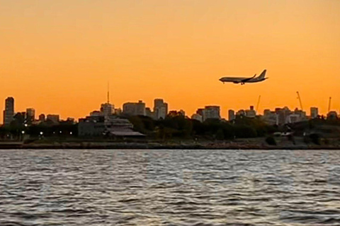 Come see the sunset in Buenos Aires on the widest river in the world.