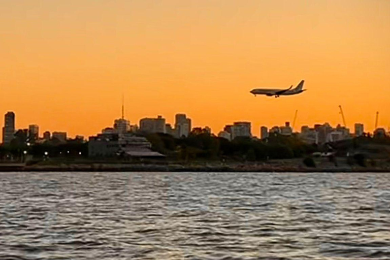 Come see the sunset in Buenos Aires on the widest river in the world.