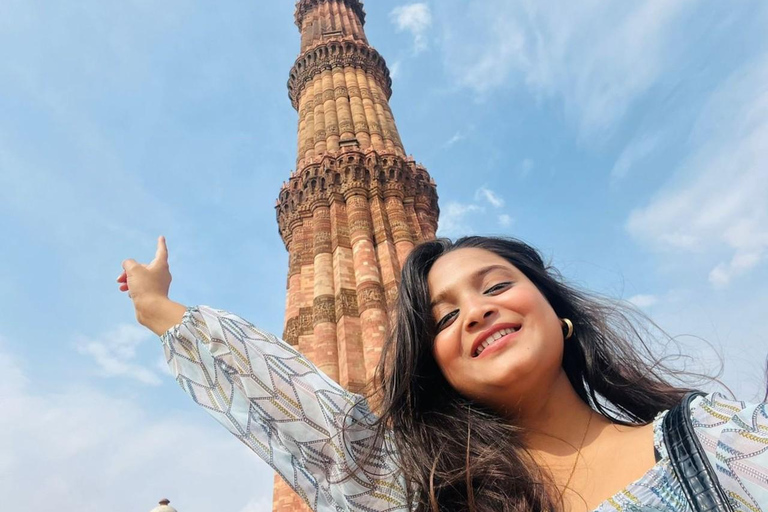 Visite guidée d'une jounée des monuments de Delhi avec guide et transferts