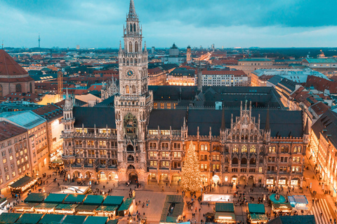 München: Kerstmarkt hoppen met een sightseeingtour