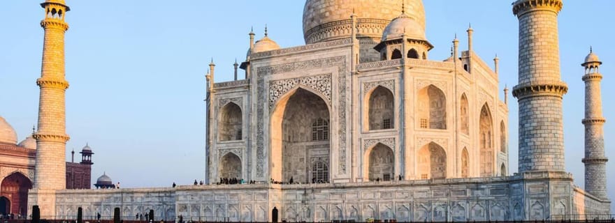 Au départ d'Hyderabad : circuit à Agra et au Taj Mahal avec vol et guide