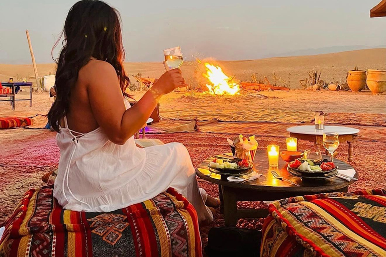 From Marrakech: Agafay Desert Quad Bike, Dinner & Live Show