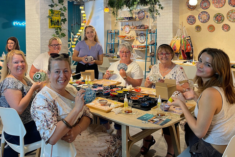 Fortitude Valley : Atelier de fabrication de lampes en mosaïqueLampe de lune