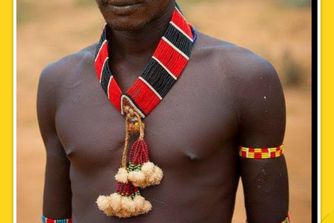 Semera: 8-tägige Tour durch die Danakil-Senke und zu den Stämmen des Omo-Tals