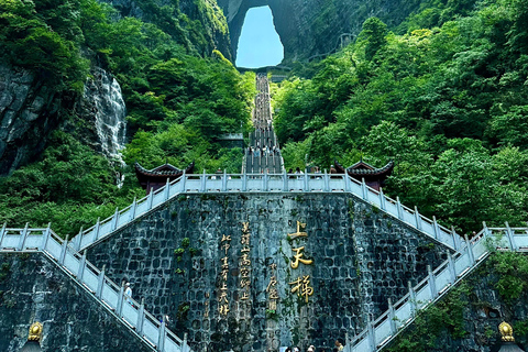 From Zhangjiajie: Tianmen Mountain Day Trip with Cable Car