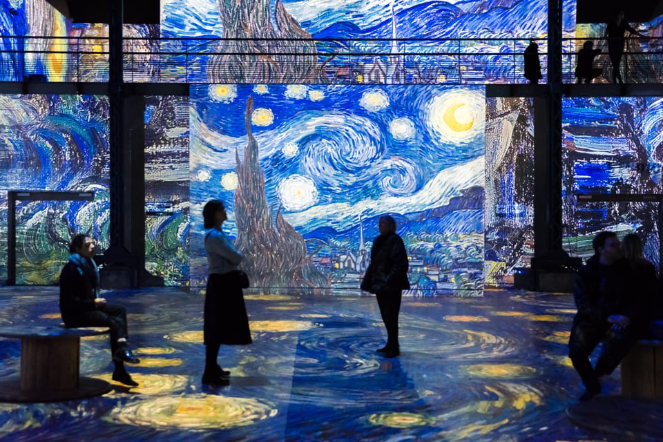 Billet d'entrée pour l'exposition immersive Van Gogh