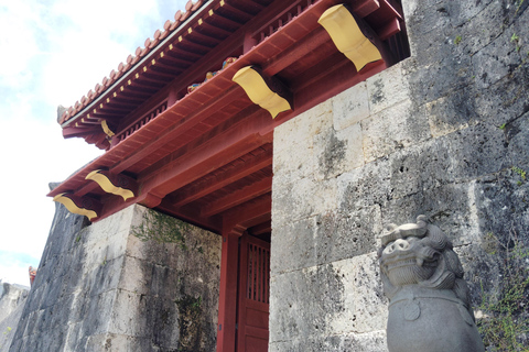 Naha: Shurijo Castle & Tamaudun Guided Walking Tour Morning visit