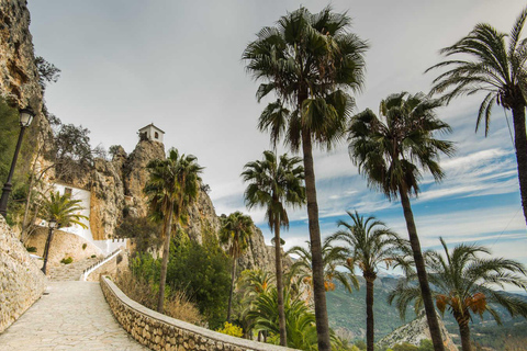 From Benidorm: Guadalest, Altea & ticket in Algar Waterfalls Tour in english from Benidorm