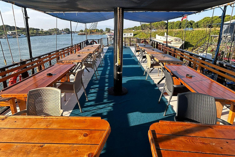 Antalya: Duden Waterfall Relax Boat Trip with Lunch Relax Boat Trip with Hotel Pick Up and Lunch