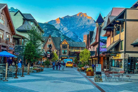 Banff Gondola, Lake Louise, Emerald Lake, Minnewanka Cruise Canmore Pickup