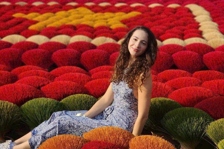 Hanoi: Incense Village & Hat Craft or Dau Pagoda SMALL GROUP SMALL GROUP: Stunning Incense Village & Hat Village - BEST