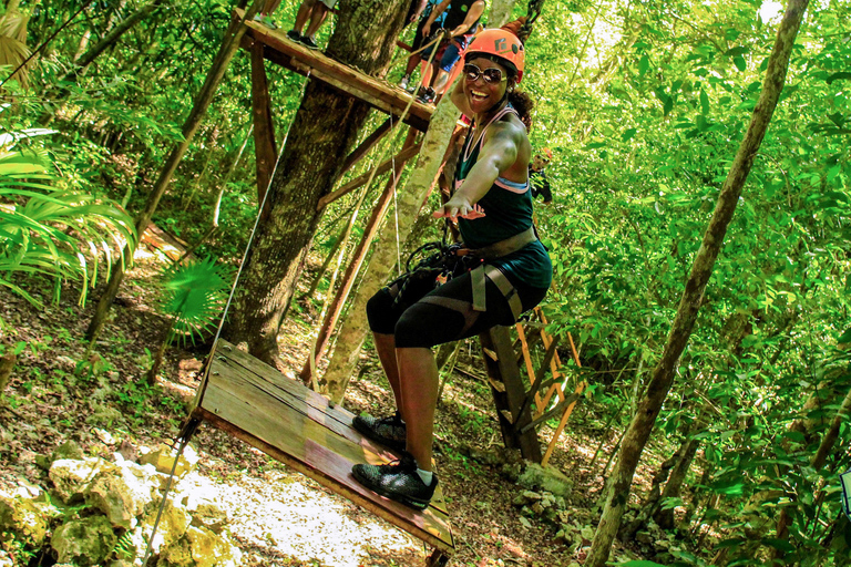 Cancun &amp; Riviera Maya: ATV, Zipline, &amp; Cenote Combo Tour