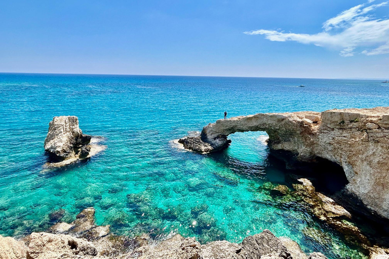 Cape Greco: Sea Caves, Bridge of Lovers with Barbeque