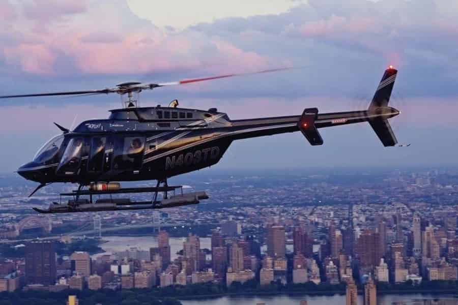 Von New Jersey aus: City Lights oder Skyline Helicopter Tour. Foto: GetYourGuide