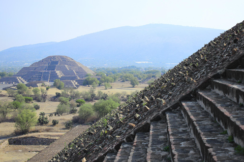 Pyramides de Teotihuacan : billet d'entrée coupe-file