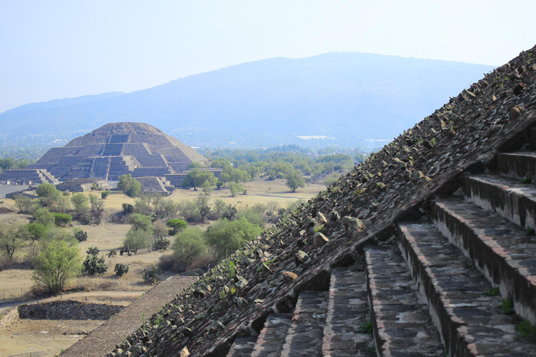 Pyramides de Teotihuacan : billet d'entrée coupe-file