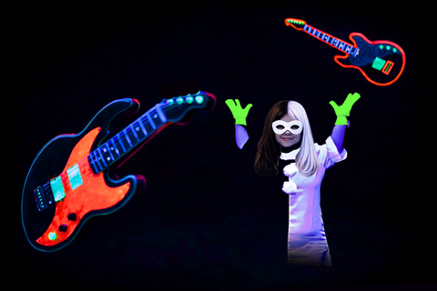 Prague: Underground Black Light Theatre Interactive Show