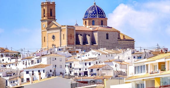 From Benidorm: Guadalest, Altea & ticket to the Algar Waterfalls