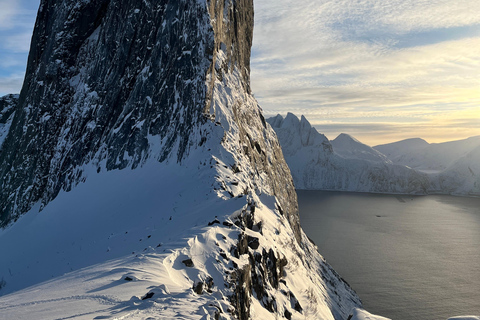 Tromsø: Snowshoe Hike on Senja to Hesten with Views of Segla From Tromsø: Snowshoe Hike to Hesten