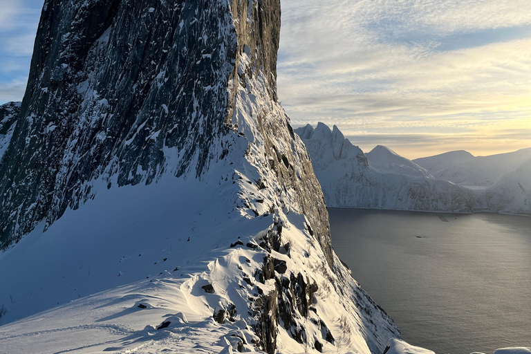 Tromsø: Snowshoe Hike on Senja to Hesten with Views of Segla From Tromsø: Snowshoe Hike to Hesten